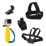 Kit Gopro Suporte Peito Cabeça Bastão