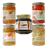 Kit Gourmet 4 Compotas E 1 Geleia Grande De Tamarindo 05 Un
