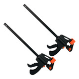 Kit Grampo Sargento De Aperto Rápido 300mm Universal 2 Peças