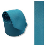Kit Gravata Azul Tiffany + Prendedor