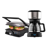 Kit Grill Inox E Cafeteira Day