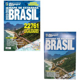 Kit Guia Rodovias Brasil 2023 Mapas