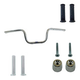 Kit Guidão Guidon Manopla Pezinho Titan Fan Start Cargo 160