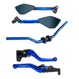 Kit Guidão Naked Manete Retrovisor Tm2 Cb1000/cb650f (stark)