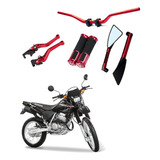 Kit Guidão Naked Manopla Manete Retrovisor Tornado 250 2003
