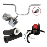 Kit Guidão Punho Cb500 Manopla Cargo Peso Pcx Cg 125 150 S/p