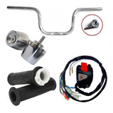 Kit Guidão Punho Plug Cb500 Manopla Cargo Peso Pcx Titan160