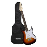 Kit Guitarra Elétrica Teg 310 Sunburst