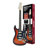 Kit Guitarra Rockwave Strinberg Strato Rgk50