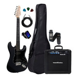 Kit Guitarra Stratocaster Giannini G102 Capa