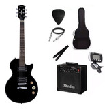 Kit Guitarra Strinberg Les Paul Lps200 Caixa Amplificada
