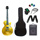 Kit Guitarra Strinberg Les Paul Lps230 + Amplificador 