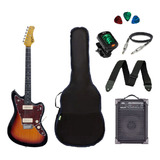 Kit Guitarra Tagima Tw61 Woodstock Sunburst