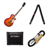 Kit Guitarra Vogga + Ampli Meteoro