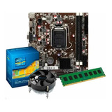 Kit H61 Intel I5 3470 8