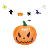 Kit Halloween Decoracao Fantasma Moranga Abobora Bruxa 04