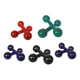 Kit Halter Emborrachado 1kg, 2kg, 3kg, 4kg E 5kg 05 Pares