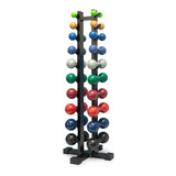 Kit Halteres De 1 A 10kg 10 Pares + Suporte