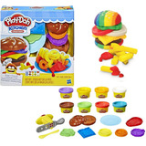 Kit Hamburguer Batata Frita Massinha Modelar Play Doh Hasbro