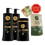 Kit Haskell Cavalo Forte Sh Cond Masc Fortalecimento 1l Kg