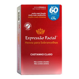 Kit Henna Expressão Facial 3,75g - 5 Castanho Claro