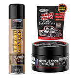 Kit Hidratante Couro + Revitalizador Painel