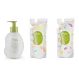 Kit Hidratante Mamãe Bb + Refil Shampoo + Rf Condicionador