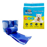 Kit Higiêne P/ Cães Tapete Higiênico + Cata Caca Savana Pet