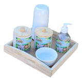 Kit Higiene Porcelanas Bebê Animais Unisex