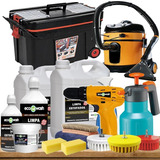 Kit Higienização De Estofados Em Geral Carro Sofa Extratora