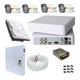 Kit Hikvision Dvr + 4 Câmeras