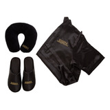 Kit Hobby Robe Cetim Personalizado Estética Clinica 10 Un