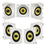 Kit Home Theater 7.0 Jbl Caixas De Embutir Ci6sa + Ci6s