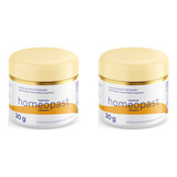 Kit Homeopast 2 Creme Ultra Hidratante Mão Pé Ressecados 30g