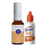 Kit Homeopast Spray E Homeofree - Reparadores De Unha E Pele