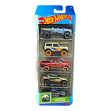 Kit Hot Wheels 5 Carrinhos Sortidos