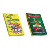 Kit Hq Manual Da Vovó Donalda & Manual Do Automóvel Autorama Editora Abril Walt Disney Ed. Colecionador Capa Dura