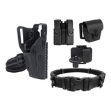 Kit Hunter Mid-ride+ Cinto Tático + Porta Tonfa + Acessórios