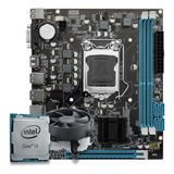 Kit I3 4150 - 4ª Geração + Placa Mãe H81 + 8 Gb Ddr3 1600