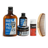 Kit Ice + Blend Original Barba De Respeito - Pente De Brinde