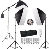 Kit Iluminação Estudio Eros 3 Greika