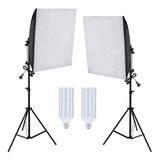 Kit Iluminação Estúdio Led 120w Softbox