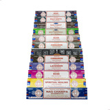 Kit Incenso Nag Champa Satya Aromas Mistos 12cx D15gr+brinde