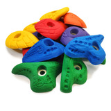 Kit Infantil 16 Agarras De Escalada + Fixadores + Frete