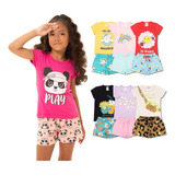 Kit Infantil 8 Peças De Roupa