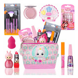 Kit Infantil De Maquiagens De Beleza Bz83