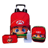 Kit Infantil De Mario Bross C/rodinha Envio Em 24 Horas 