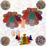Kit Infantil Miçangas 1500pçs P/montar+brinde Faça Vc Mesmo