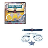 Kit Infantil Super Policial C/ Relógio