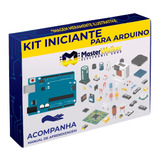 Kit Iniciante Básico Brinde Manual Para Arduino Uno R3 Mega